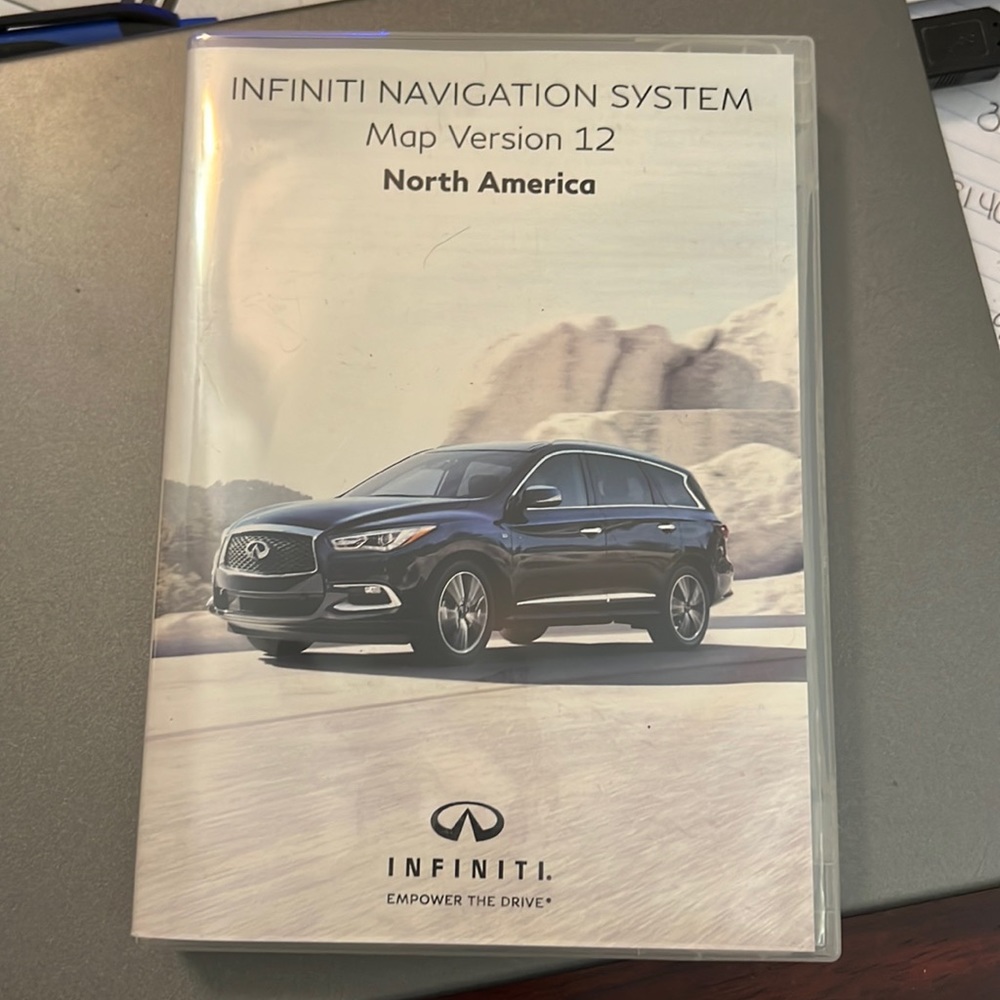 Infiniti GPS map update